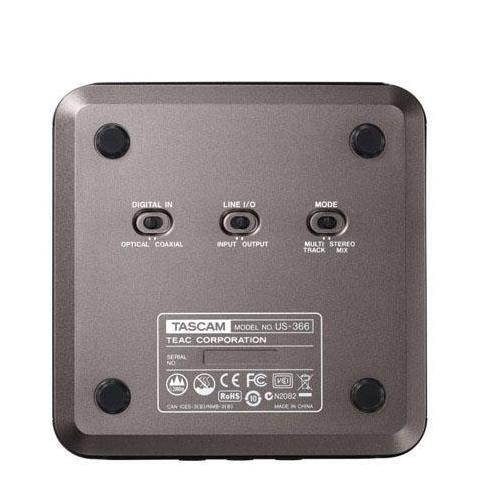 Tascam US-366- USB 2.0 Audio Interface with DSP Mixer