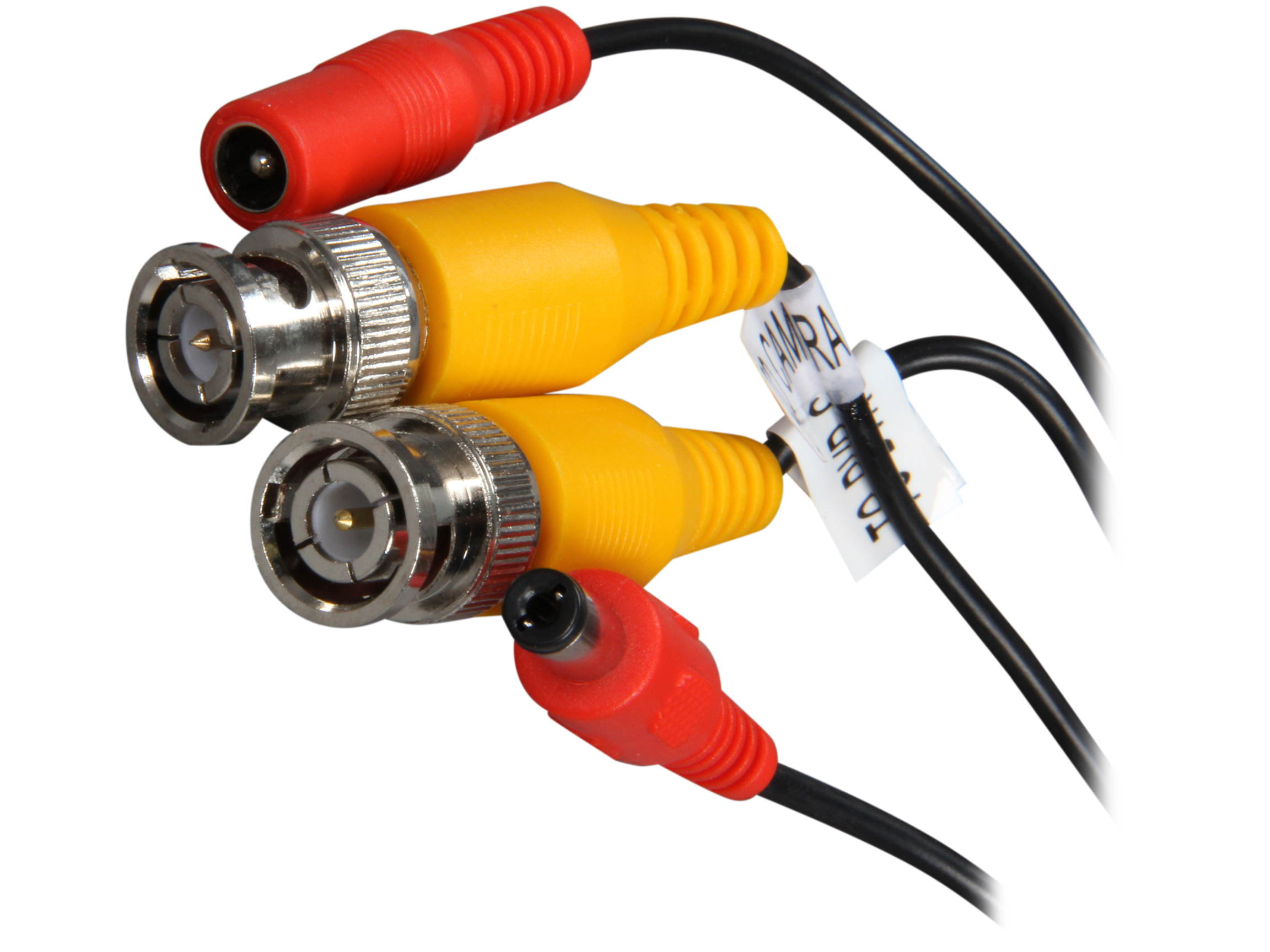 LTS LTAC2125B Pre-made 125 ft. BNC & DC Siamese Cable (Black)