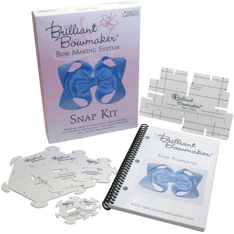 Little Pink Ladybug Brilliant Bowmaker Snap Kit