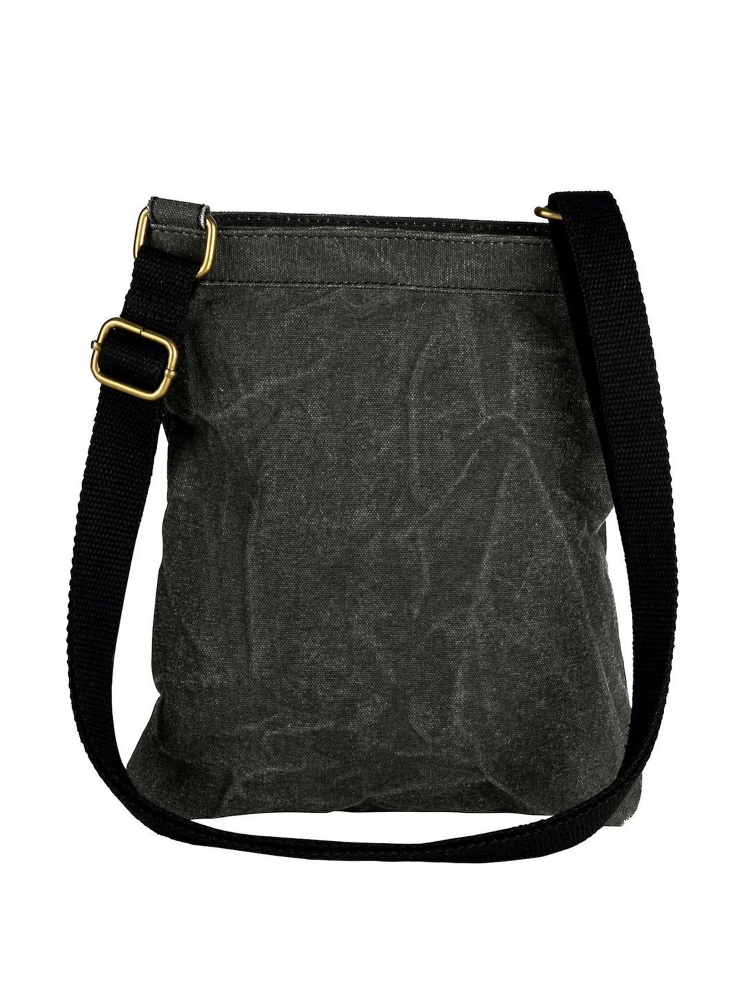 Mona B Grey Solid Medium Cross Body Bag