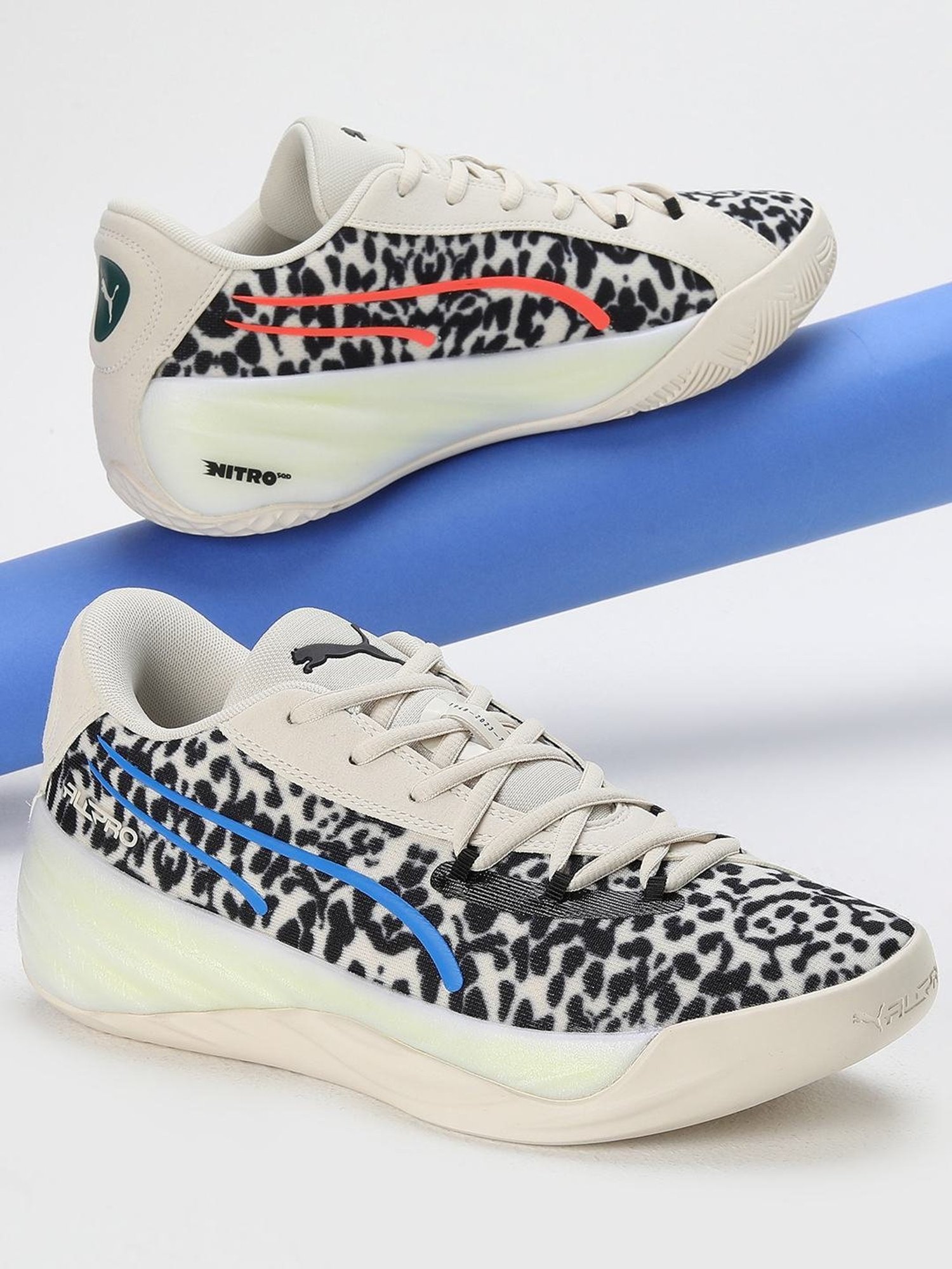 Puma Men's Clyde's Closet All-Pro NITRO Grey Basketball Shoes