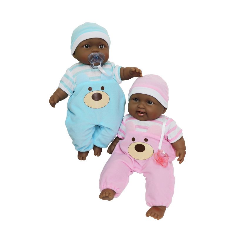 JC Toys Lots to Cuddle Babies 13" Doll Twin Set