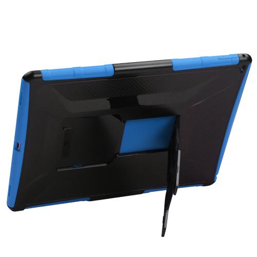 Tough Armor Hybrid Kickstand Case for iPad Pro 12.9 inch - Black Blue