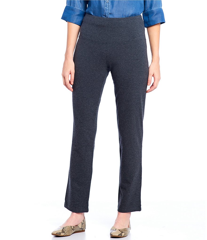 Intro Petite Size Teri Love the Fit Straight Leg Knit Leggings