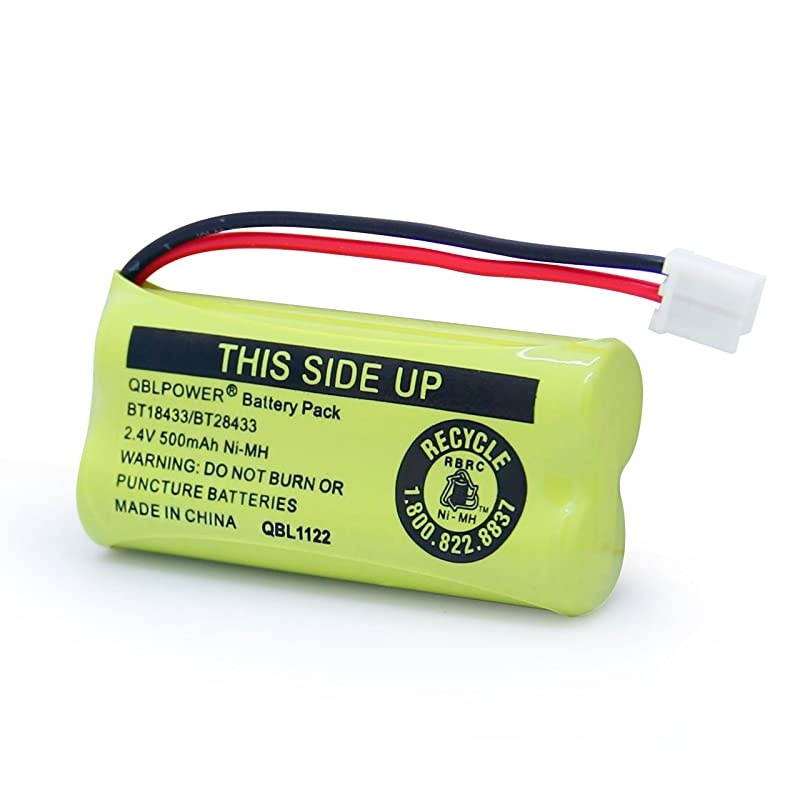 24V Rechargeable Battery Compatible with ATT Vtech Phones BT18433 BT184342 BT28433 BT284342 BT8300 BATT6010 BT1011 BT1018 BT1022 BT1031 89132600008913300100CPH515DPack of 2