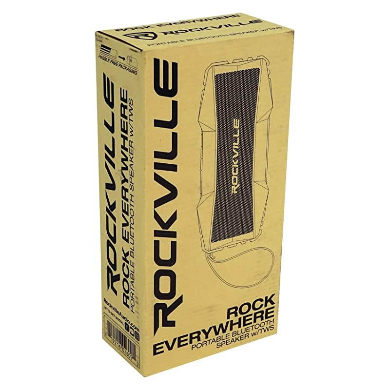 Rock Everywhere Portable Bluetooth SpeakerWaterproofWireless Link