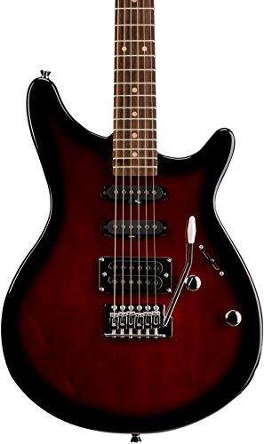 rogue rr100 rocketeer electric guitar wine burst