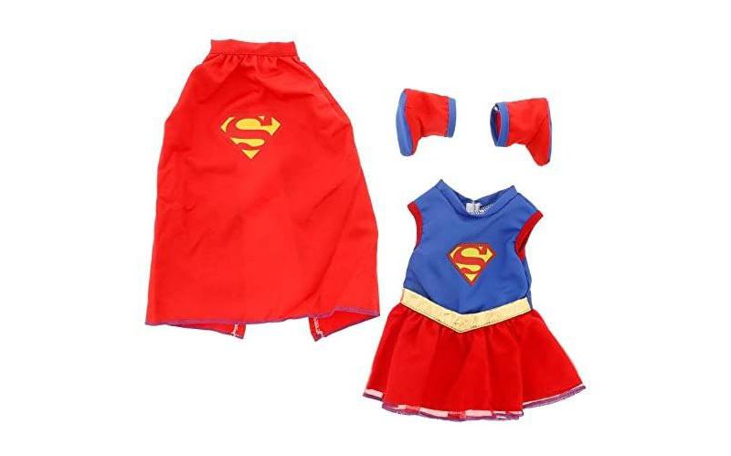 Dress Along Dolly Super Girl Outfit for American Girl Doll