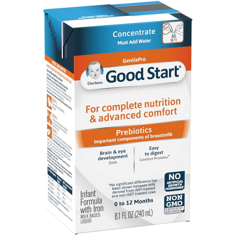 Gerber Good Start Gentle Non-GMO Concentrate Infant Formula - 8.1 fl oz