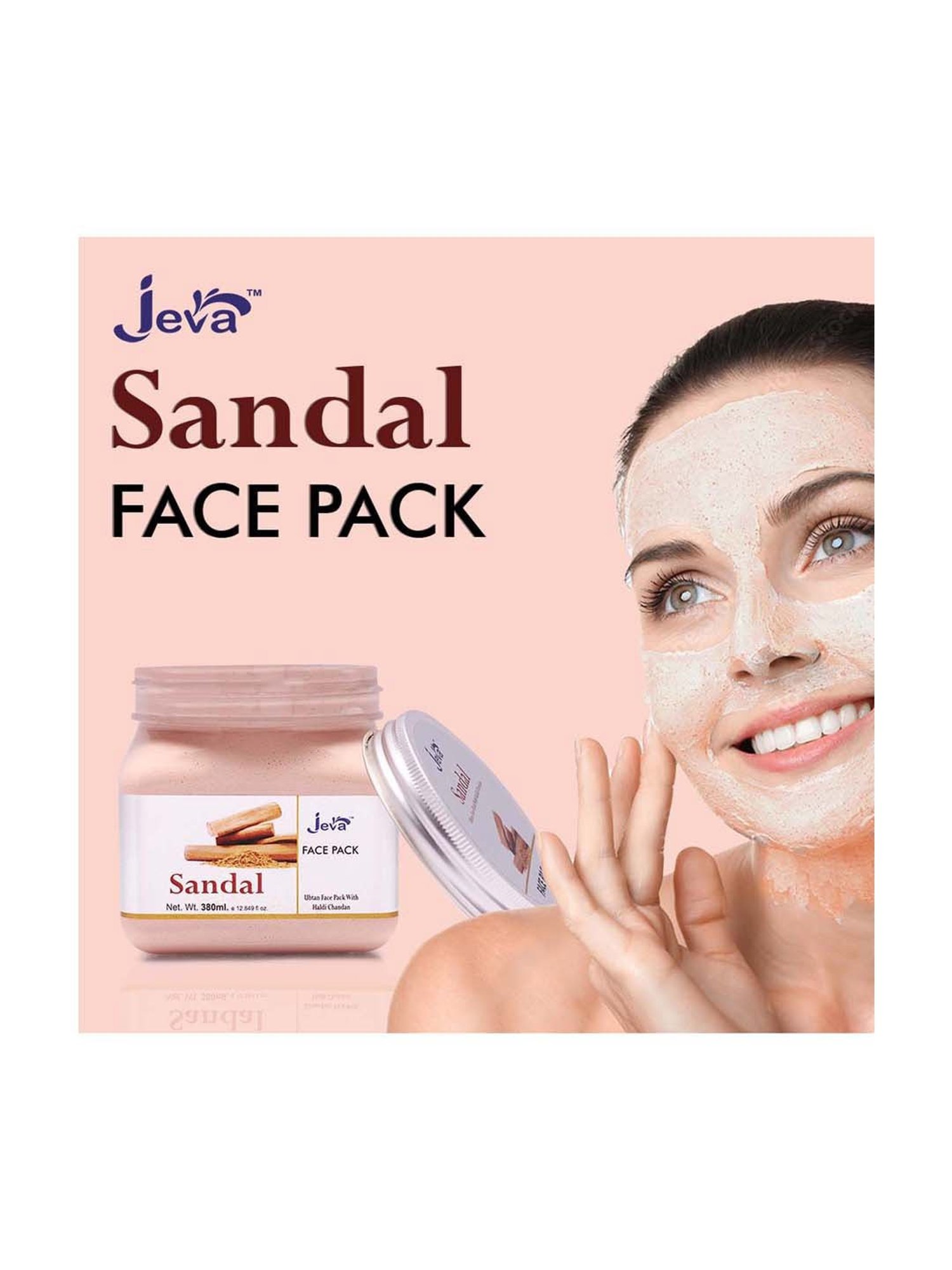 Sandal Ubtan face pack with Haldi Chandan - 380 ml