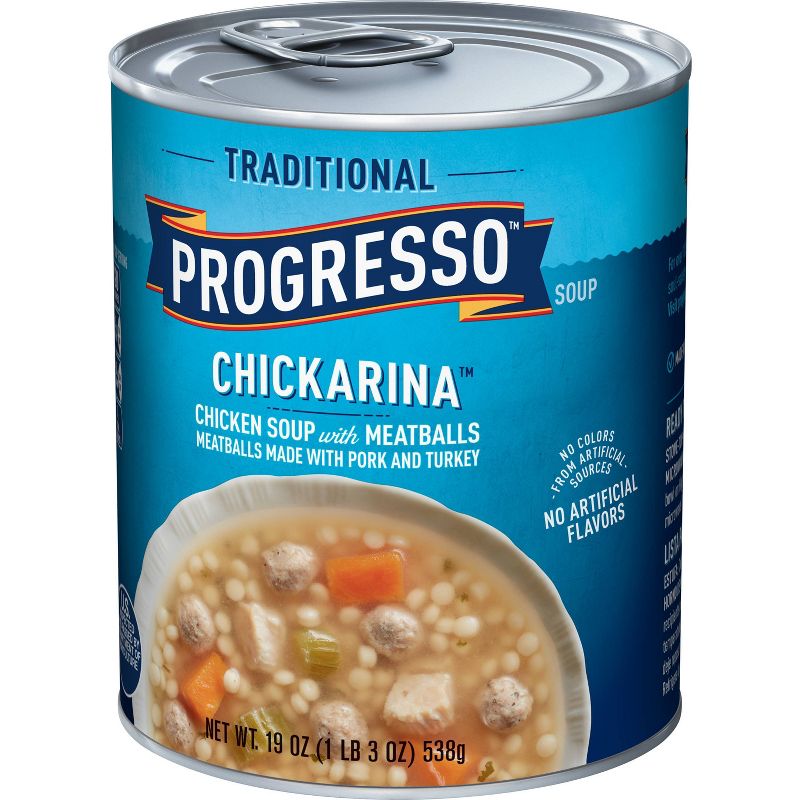 Progresso Traditional Chickarina Chicken Soup with Meatballs 18oz