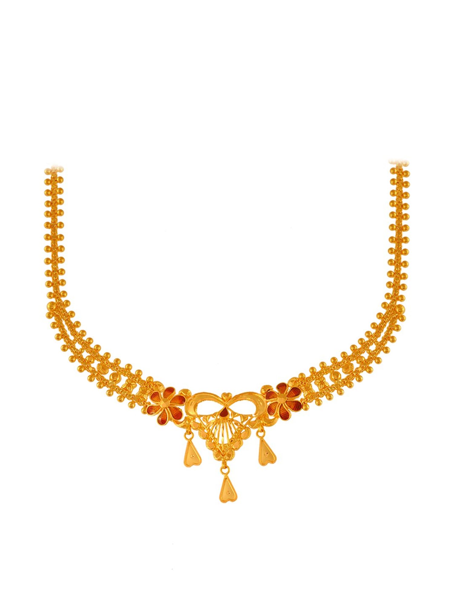 P.C. Chandra Jewellers 22 kt Gold Necklace