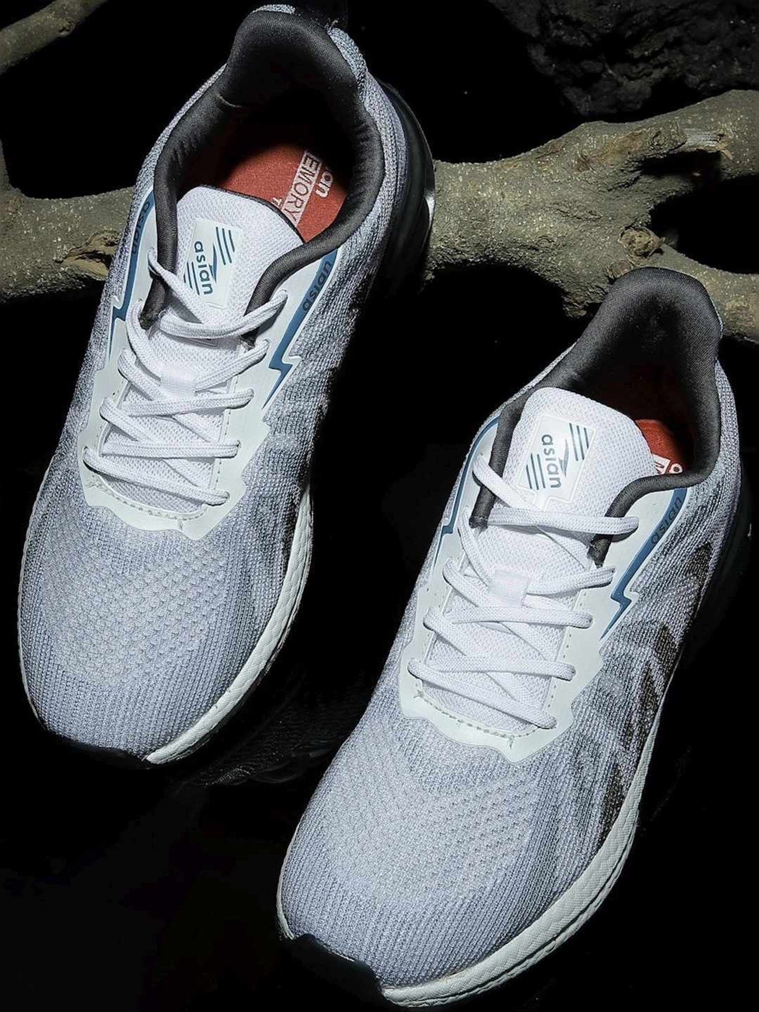 Asian Men's Blue Running Shoes