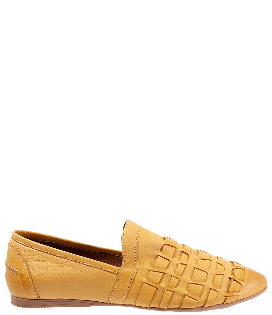Bueno Kristy Woven Leather Slip-On Flats