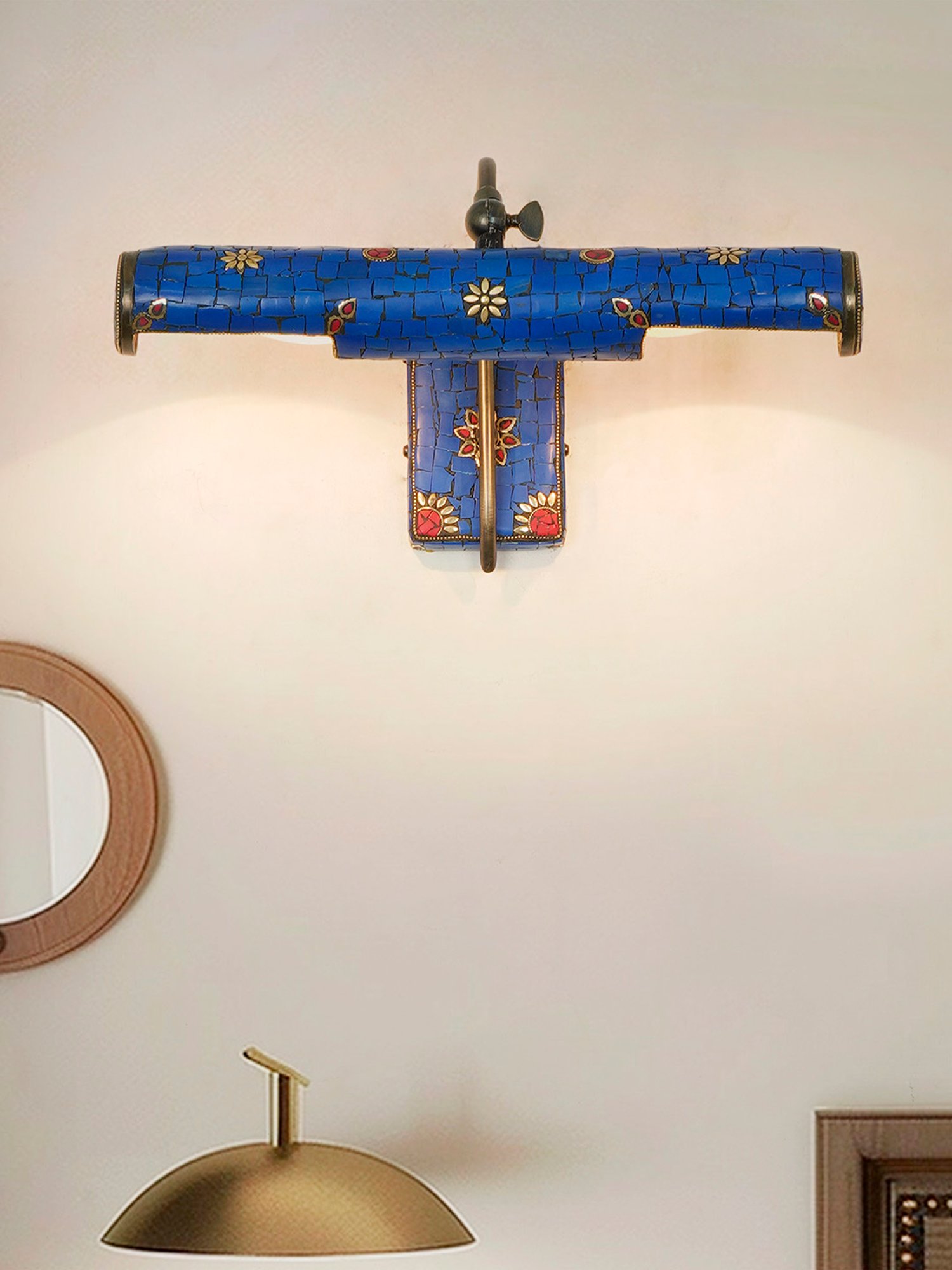 ExclusiveLane Marvels Beige Jute Handwoven Hanging Pendant Lamp