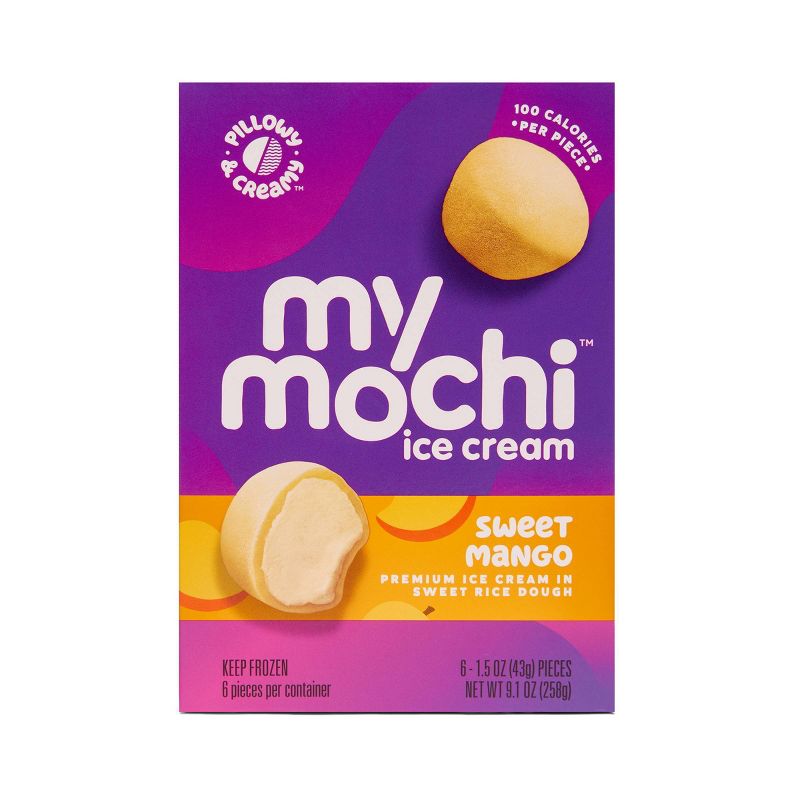 My/Mochi Mango Ice Cream - 6pk