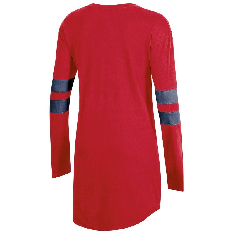 NHL Washington Capitals Women's Laceup T-Shirt - L