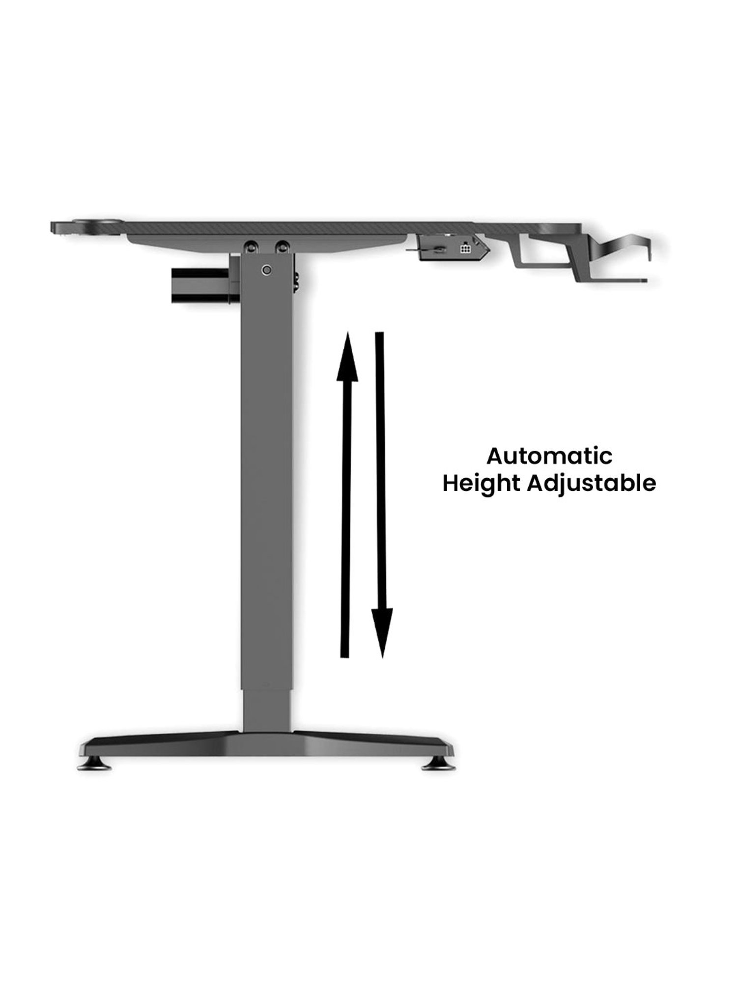 Durian Bliss Black Premium Leatherette Executive Chair