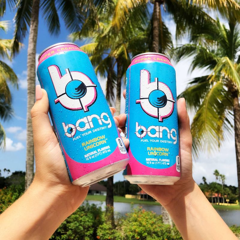 BANG Rainbow Unicorn Energy Drink - 4pk/16 fl oz Can