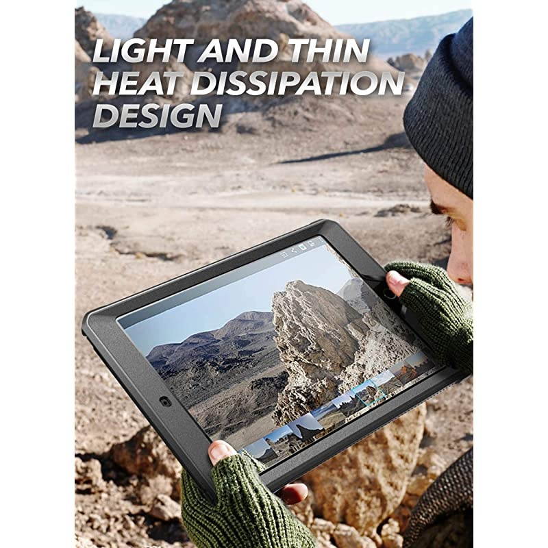 Unicorn Beetle Pro Series Case for iPad 102 20202019 with Builtin Screen Protector Protective Case for iPad 8th Generation 2020iPad 7th Generation 2019Black