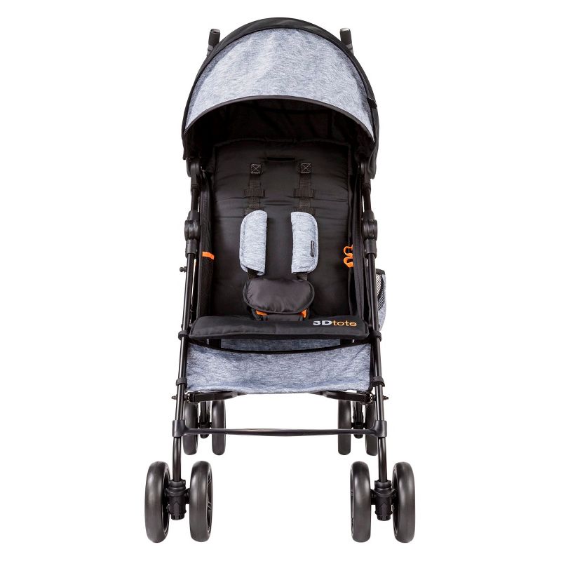 Summer Infant 3Dtote Convenience Stroller (Black/Gray)