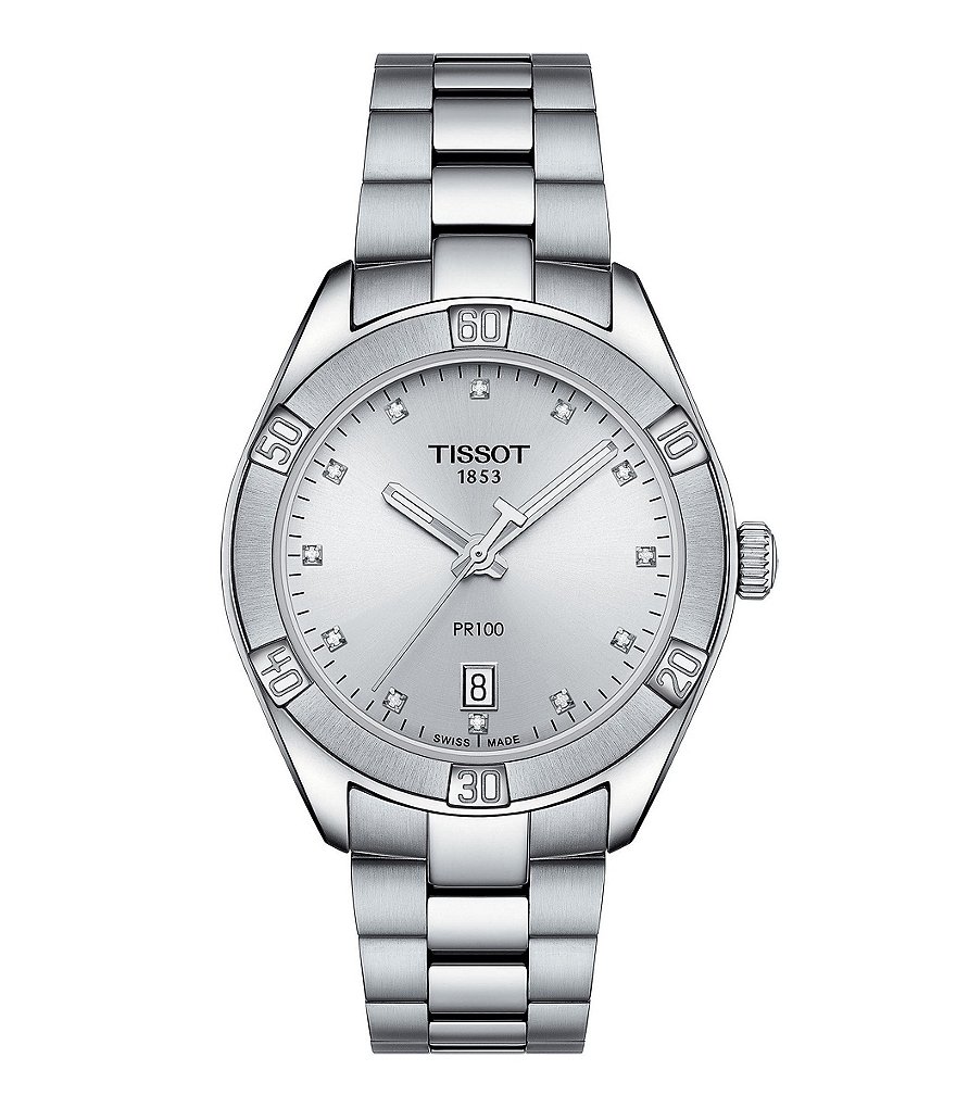 Tissot PR 100 Sport Chic Stainless Steel Watch