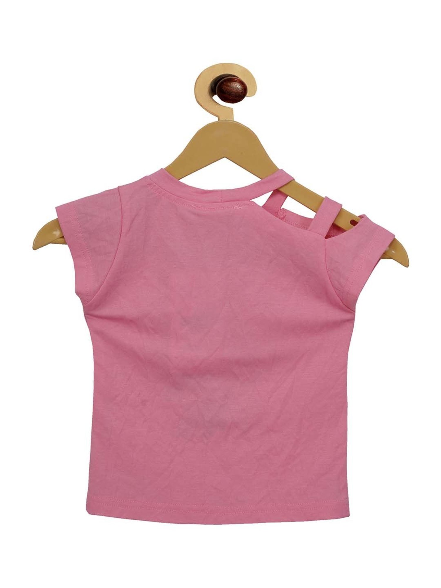 Tiny Girl Kids Pink Printed Top