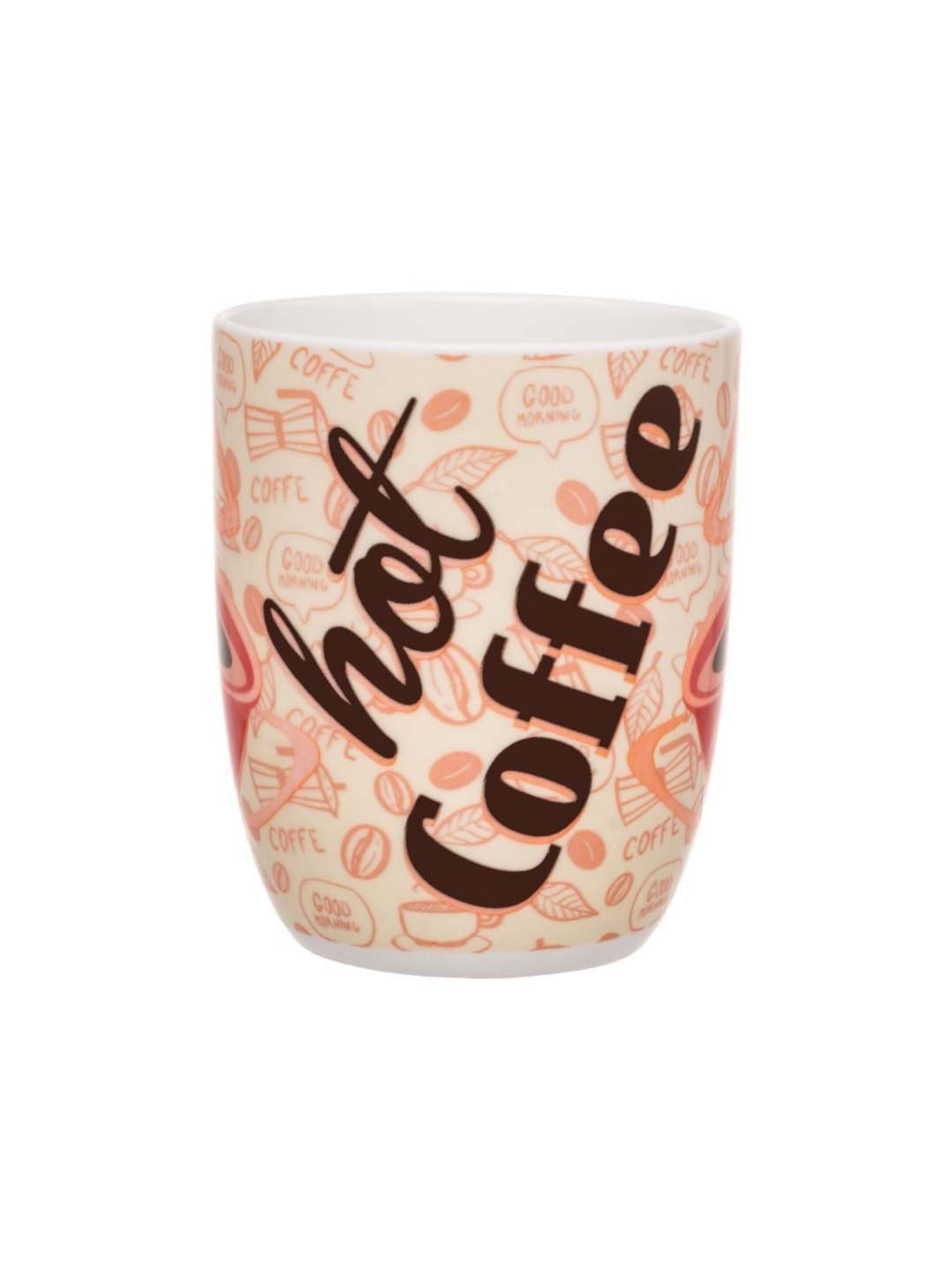 Clay Craft Multicolor Ceramic Milk Mugs (340 ml) - Set of 1