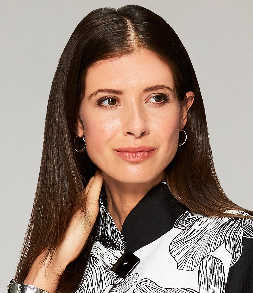 Tailored Graduated Hoop Earrings