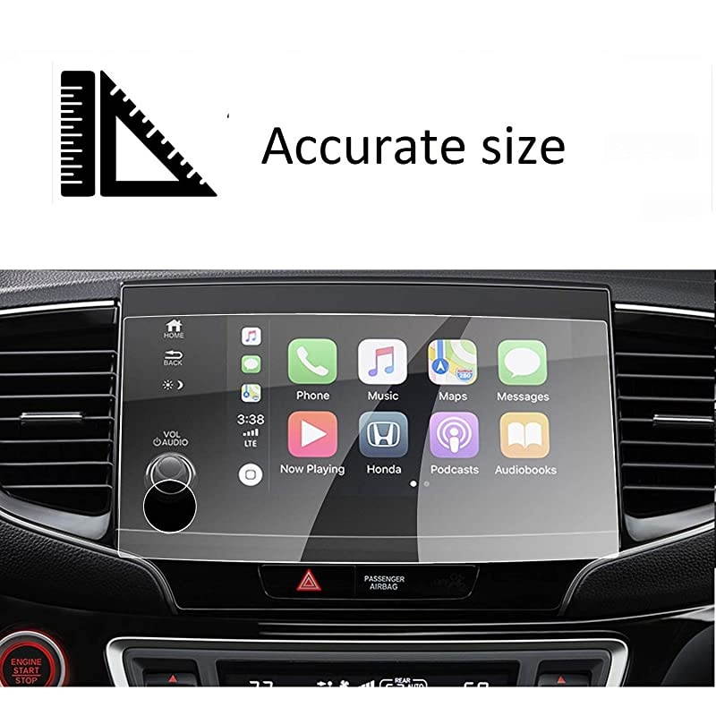 Screen Protector Compatible with 2020 Honda Pilot Passport 8 Inch Touch ScreenAnti Glare ScratchShockResistant Navigation Protection Accessories Premium Tempered Glass