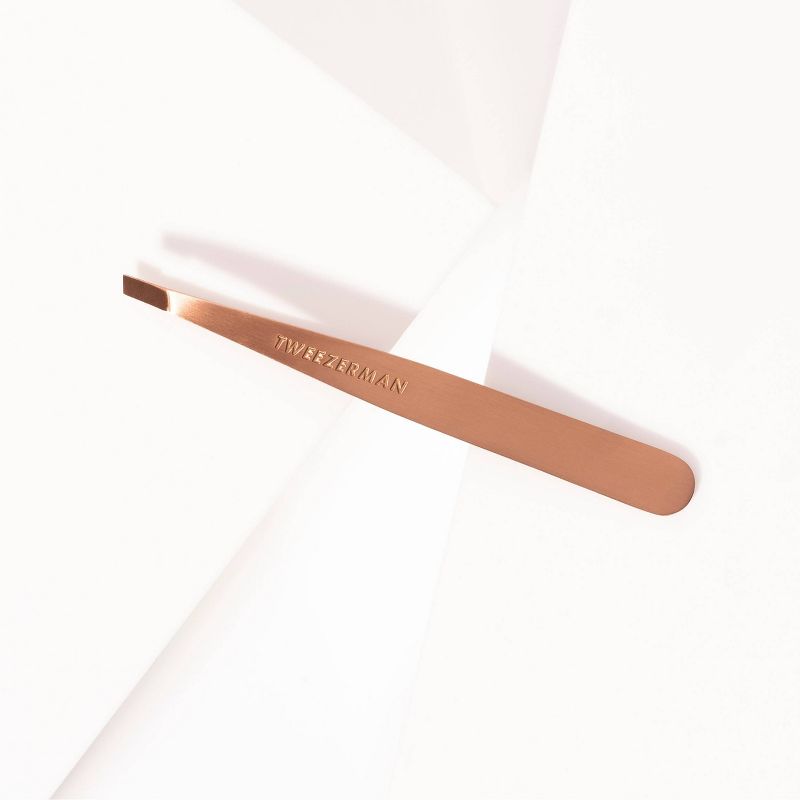 Tweezerman Rose Gold Slant Tweezer