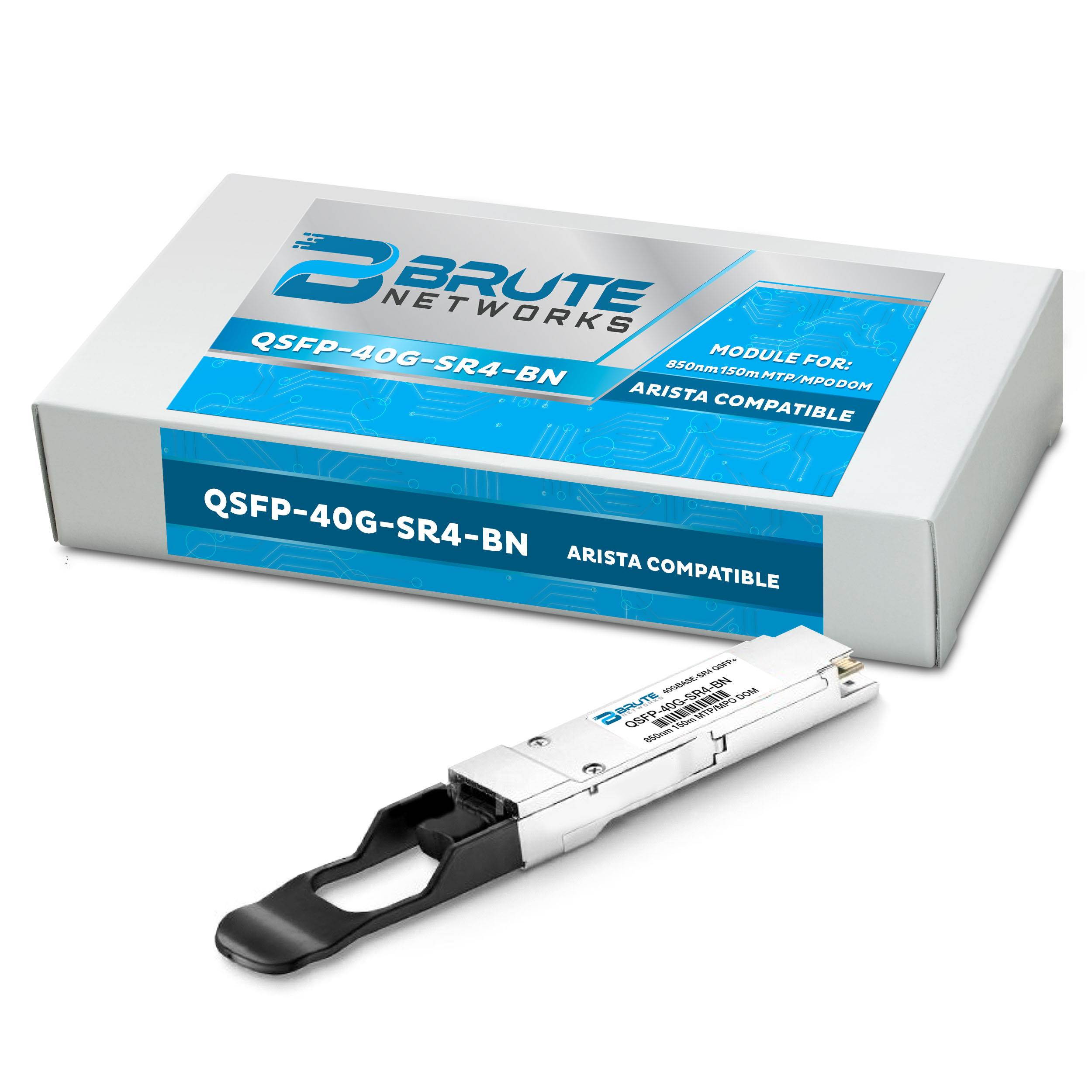 Arista QSFP-40G-SR4 - 40GBASE-SR4 150m MMF 850nm QSFP+ (100% Compatible)
