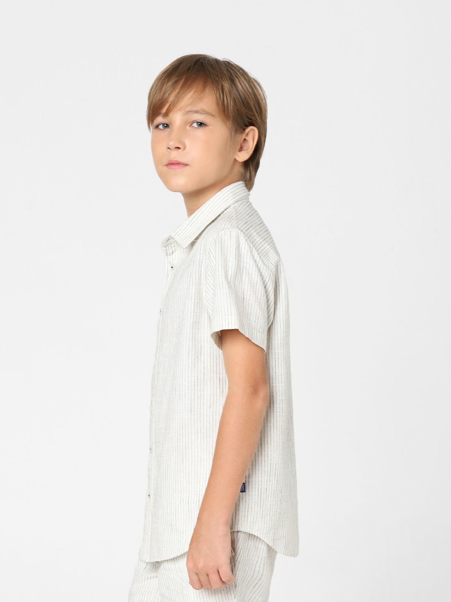 Jack & Jones Junior White Striped  Shirt