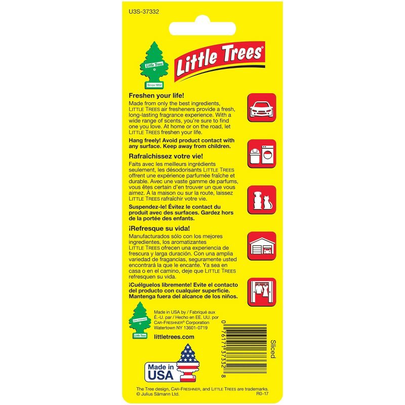 Little Trees 3pk Sliced Air Freshener