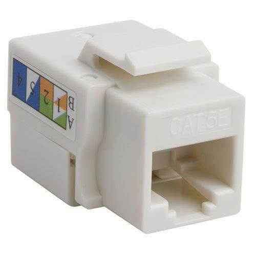 4Xem Cat6 Rj45 Keystone Jack Utp 110-Type (White)