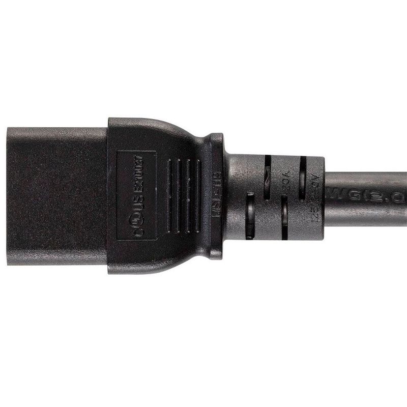 D'Addario Planet Waves IEC to NEMA Plug Power Cable, 10FT 10 ft. Red/Black