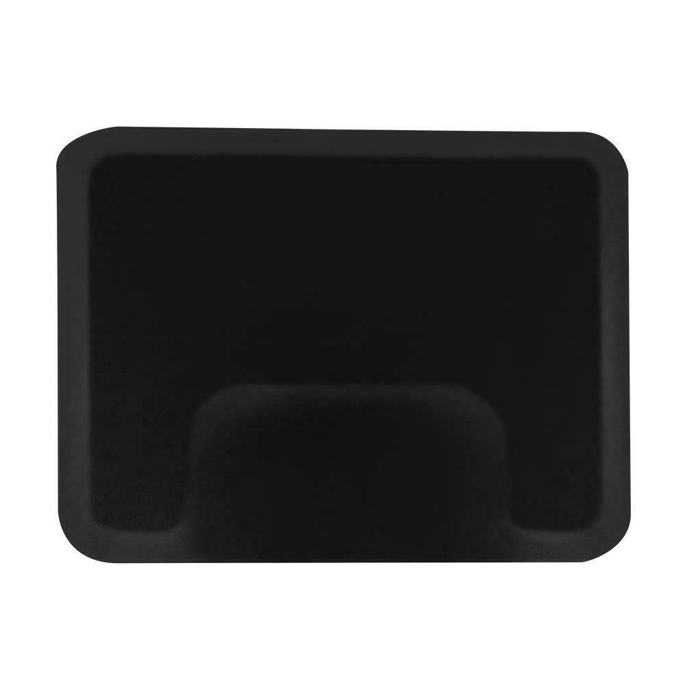 Thick Salon Floor Black Barber Shop Beauty Comfort Mat Rectangle Square Slot