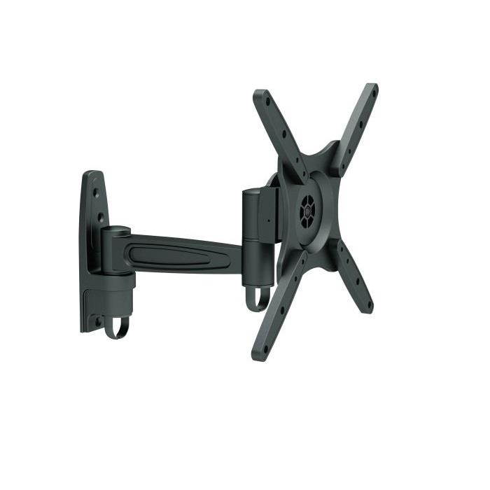 9.25" Black TygerClaw Full Motion Wall Mount for 17" to 37" Flat Panel TV