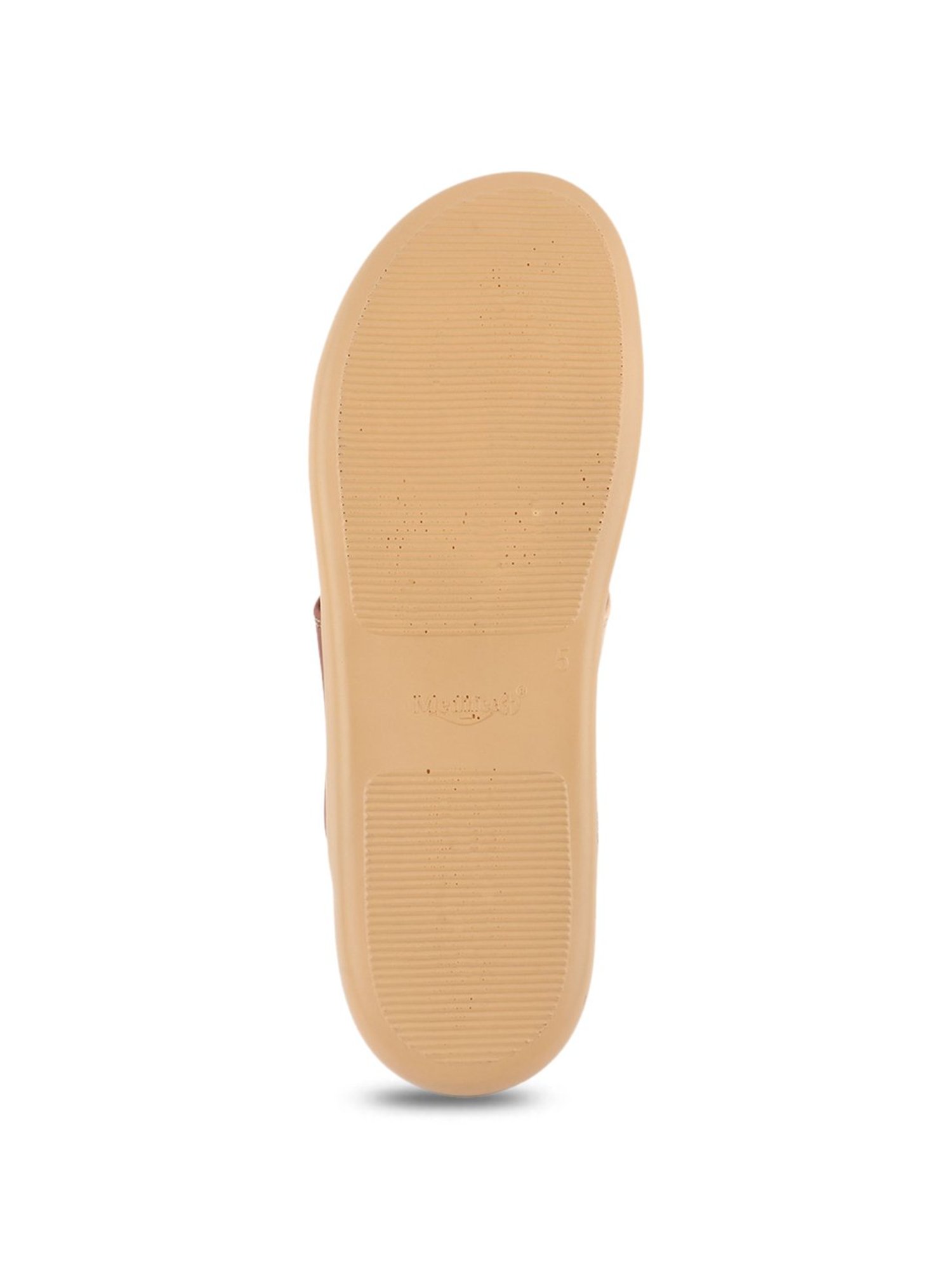 MediFeet Women's Tan Thong Sandals