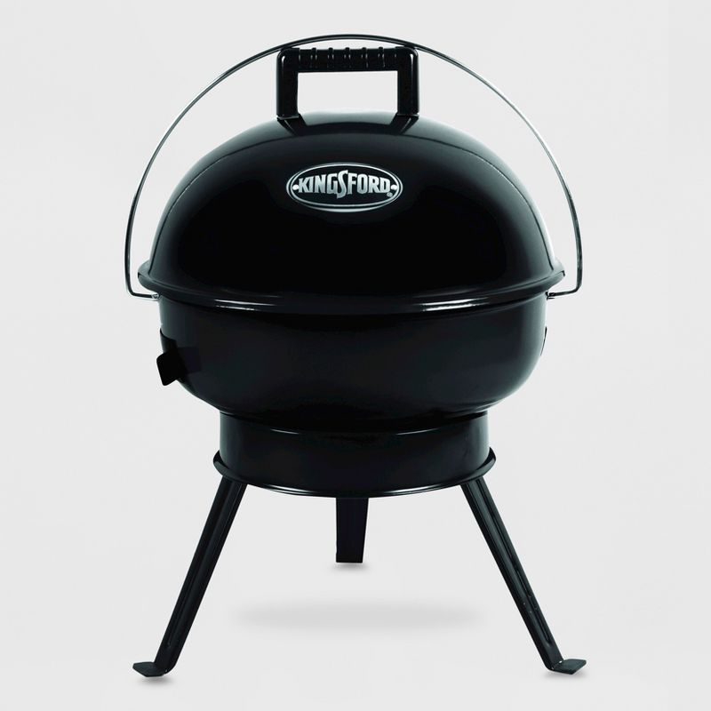 Char-Broil TRU-Infrared Kettleman Charcoal Grill 17302067 - Red