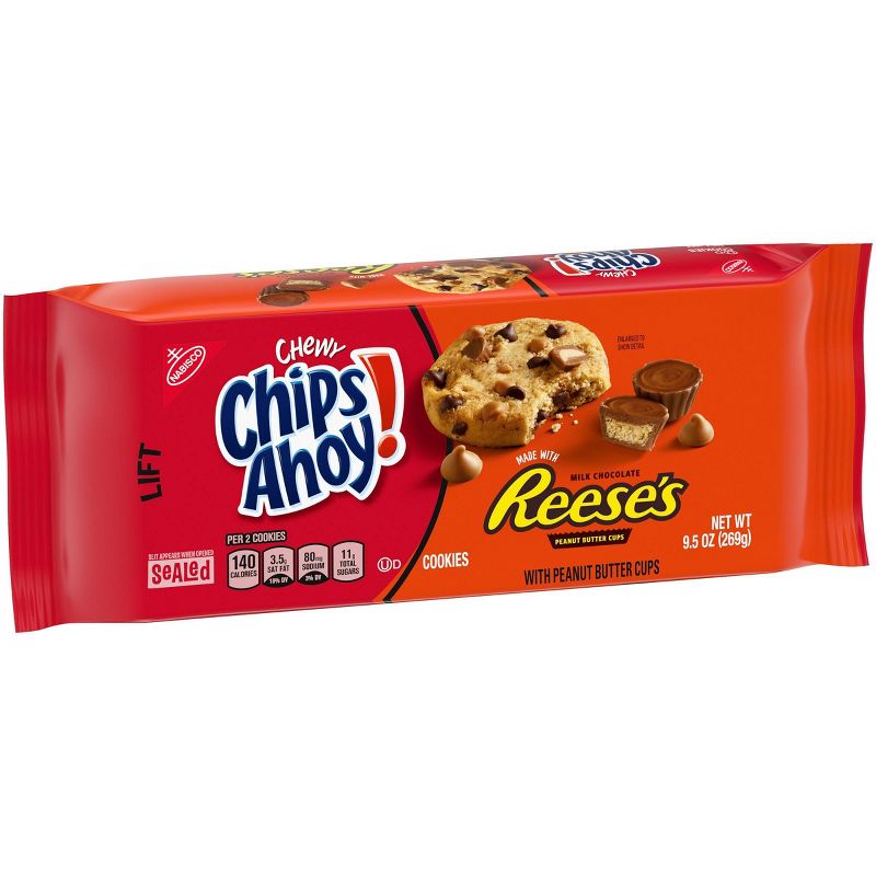 Chips Ahoy! Chewy Chocolate Chip Cookies With Reese's Peanut Butter Cups - 9.5oz
