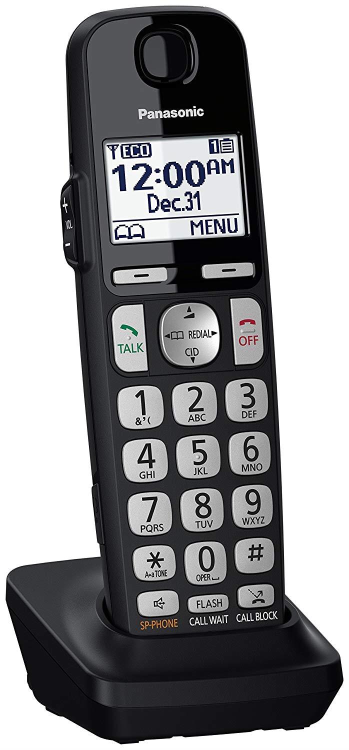 Panasonic Accessory Cordless Handset (KX-TGEA40B1) Panasonic KX-TGE433B/KX-TGE445B Telephone Models