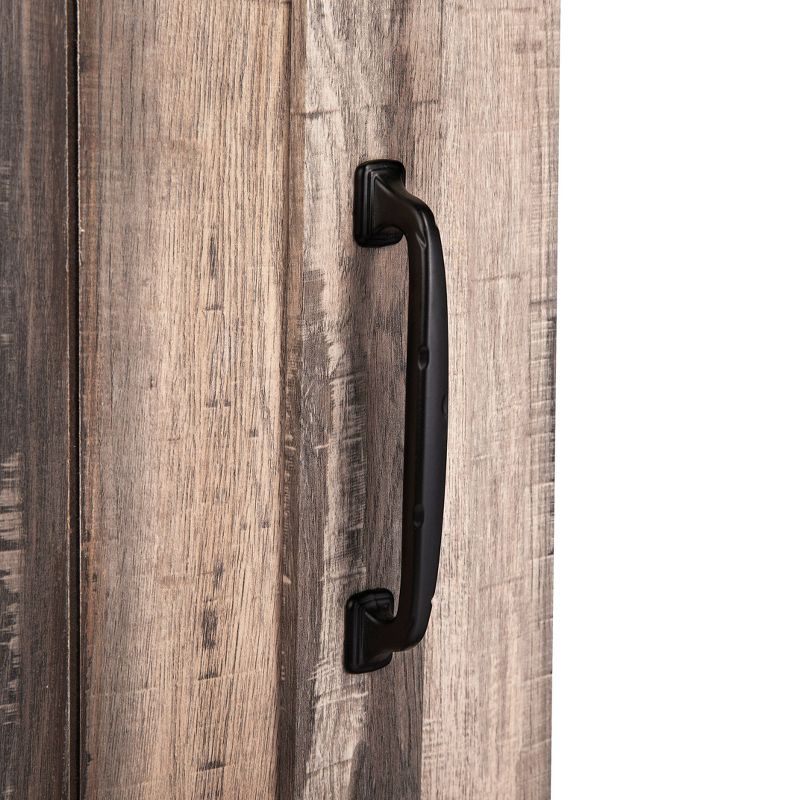 32" TV Stand For TVs up to 40" Aged Wood - Home Essentials