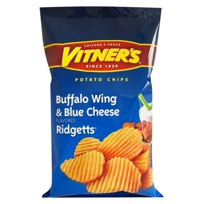 Vitner's Buffalo Wing & Blue Cheese Flavored Ridgetts 8.5oz