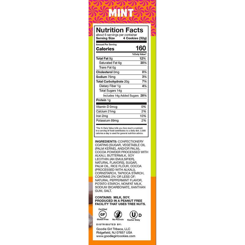 Goodie Girl Gluten Free Mint Cookies - 7oz