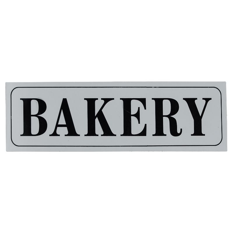 Bakery Wall Décor White (33"x10") - VIP Home & Garden