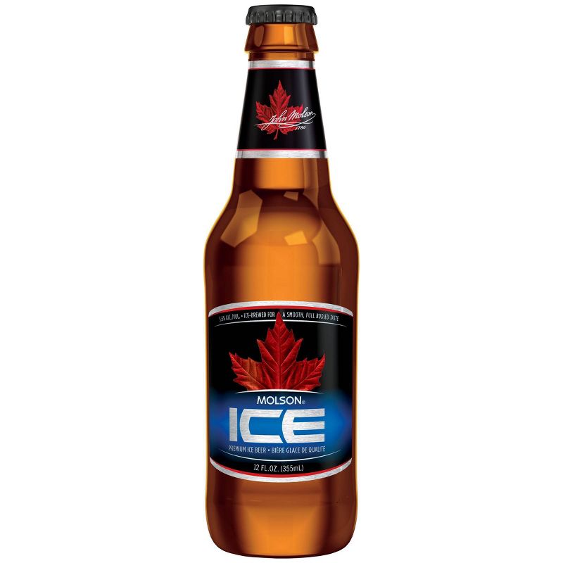 Molson Ice Beer - 12pk/12 fl oz Bottles