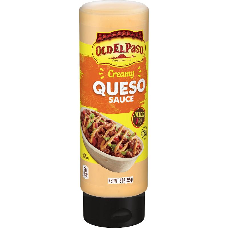 Old El Paso Sauce Creamy Queso - 9oz