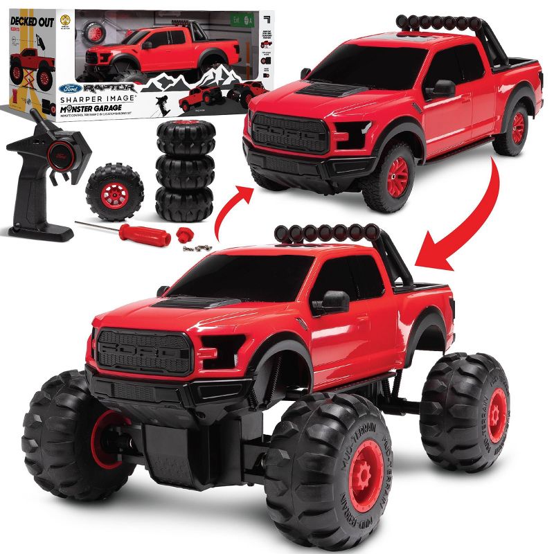 Sharper Image RC Building Car Set 2 in1 Ford Raptor