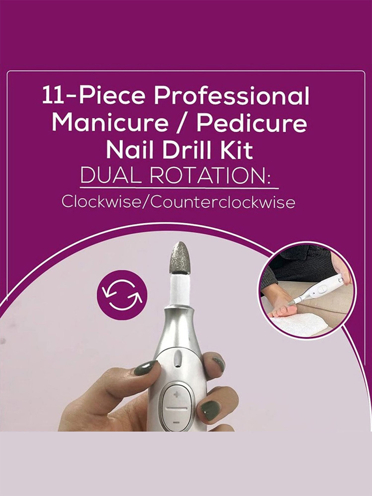 Beurer MP 42 Manicure and Pedicure Set (White)